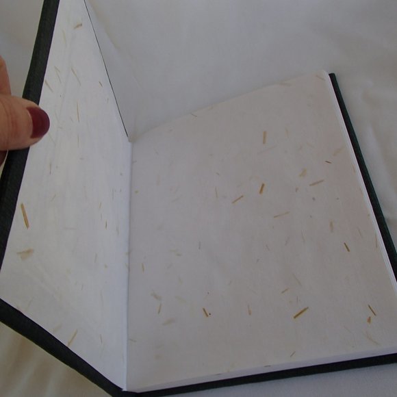 Eco Friendly Handcrafted Blank Book Crushed Gemstones Art Painted On Glass India - Picture 3 of 11